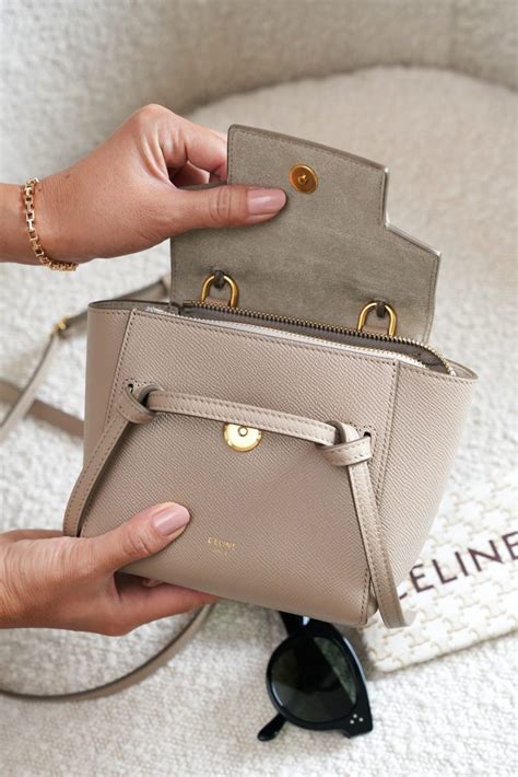 celine tasche pico|celine belt bag mini review.